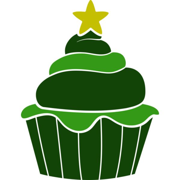 Christmas Tree Cupcake Thumbnail